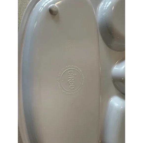 Set of 4 Kids Divided Food Plates/Trays Animals Alphabet ~ Fox/Bear/Owl - New‎ - Picture 10 of 10